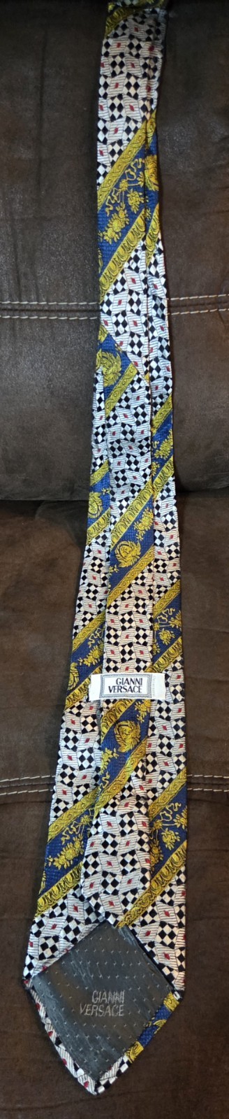 1990s Very RARE Vintage Gianni Versace Multicolor Silk Tie!❤️