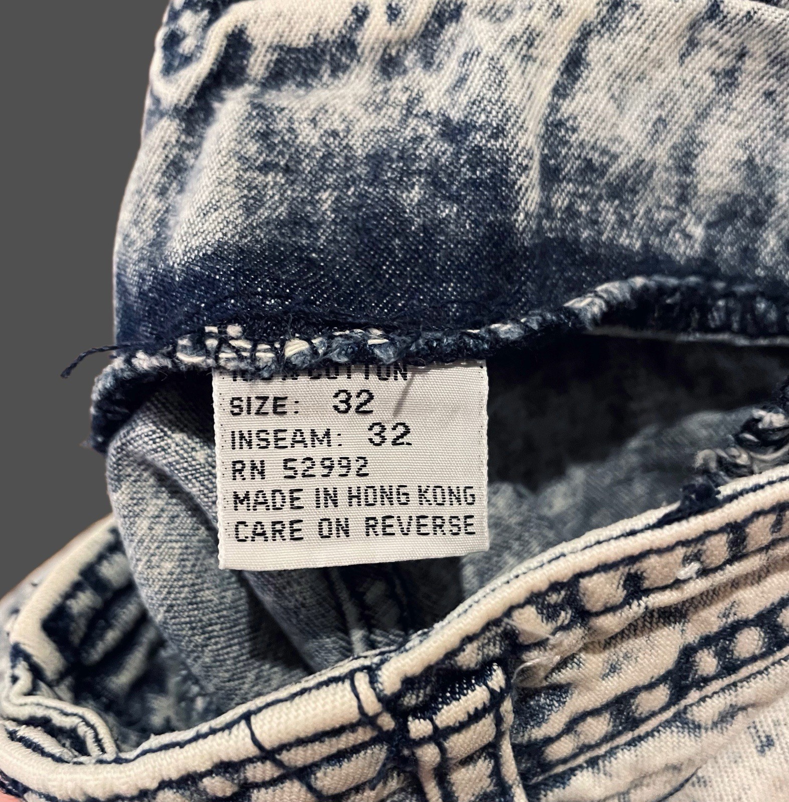 Women’s Rare Vintage 80’s “Jordache” UltraRetro Acid Wash High Rise Denim Jeans