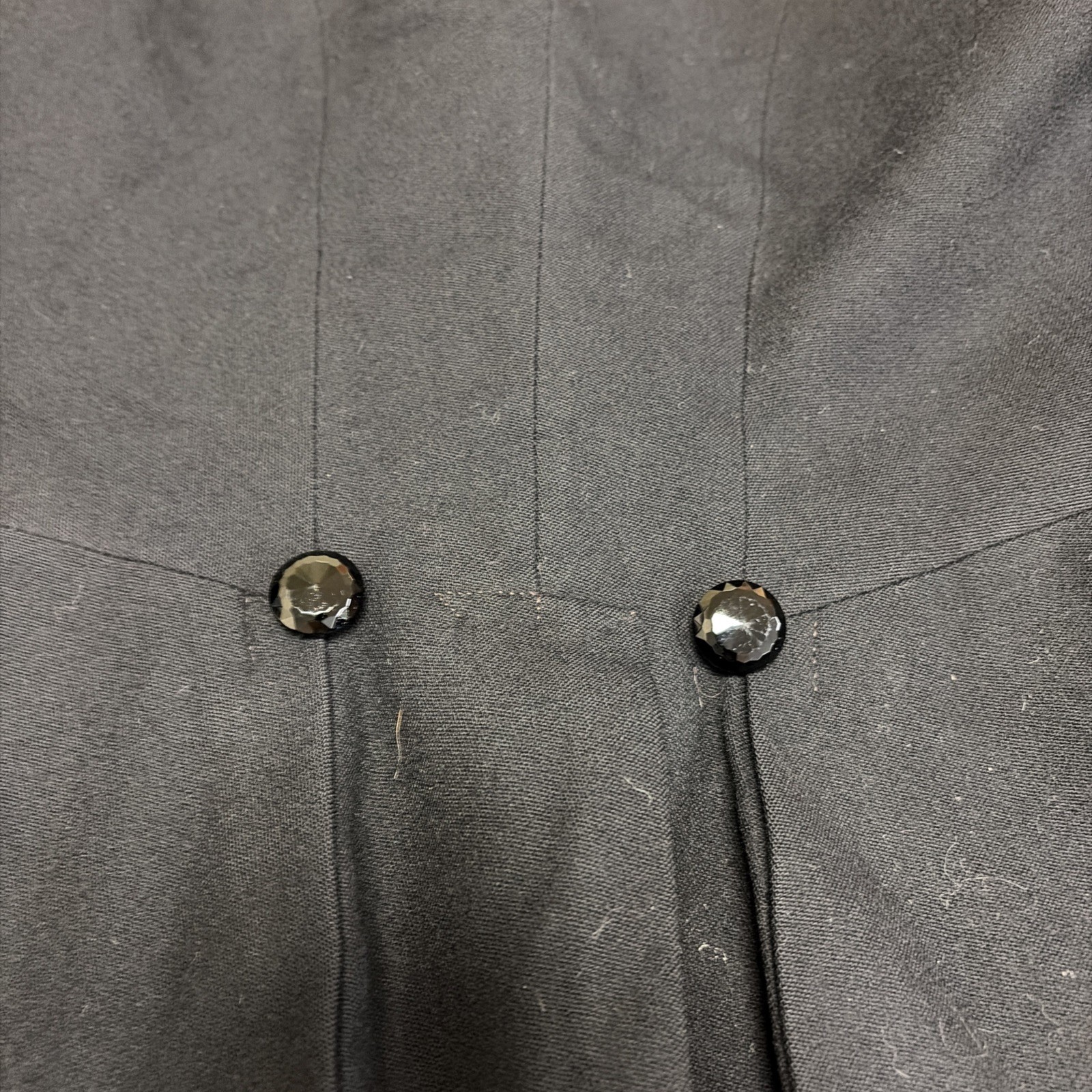 Gorgeous 1900s Vintage Black Opera Tuxedo Coat with Tails, SZ 42″ #107