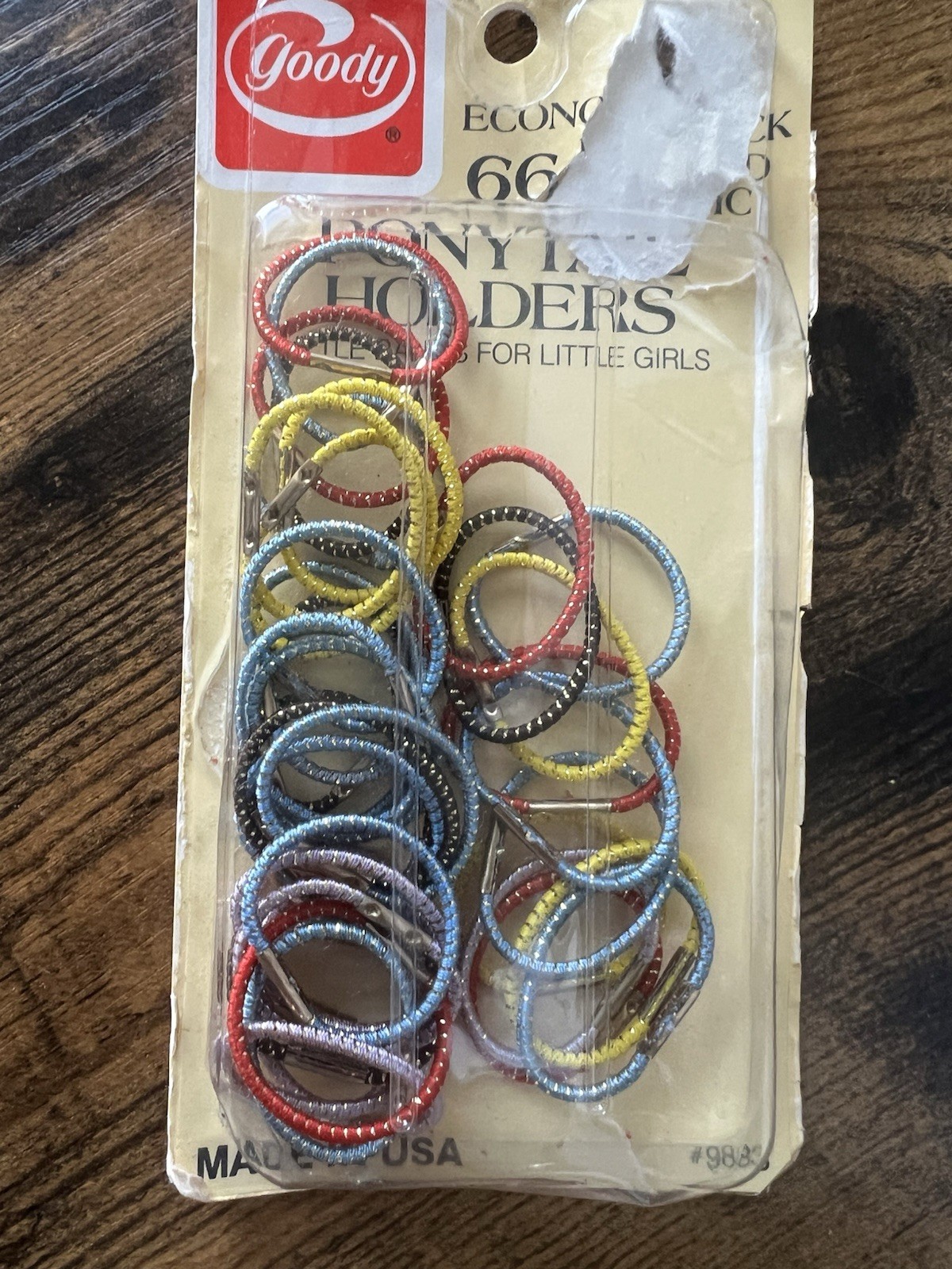 Vintage Goody 1982 41 Ponytail Pony Tail Holders Braided Made In USA 9883