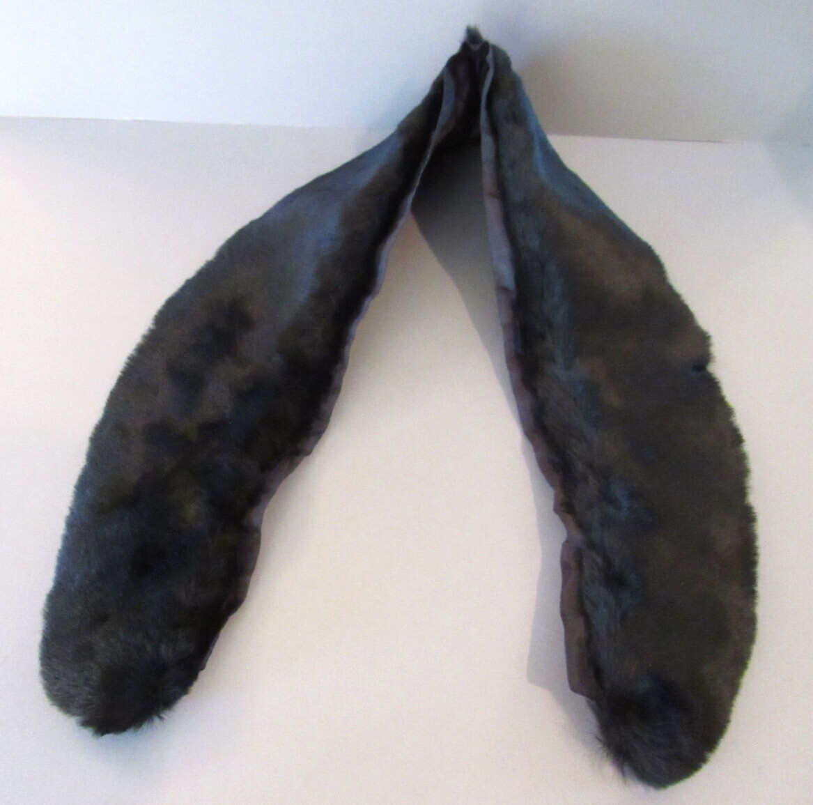 Vintage Black Fur Detachable Collar Neck Warmer