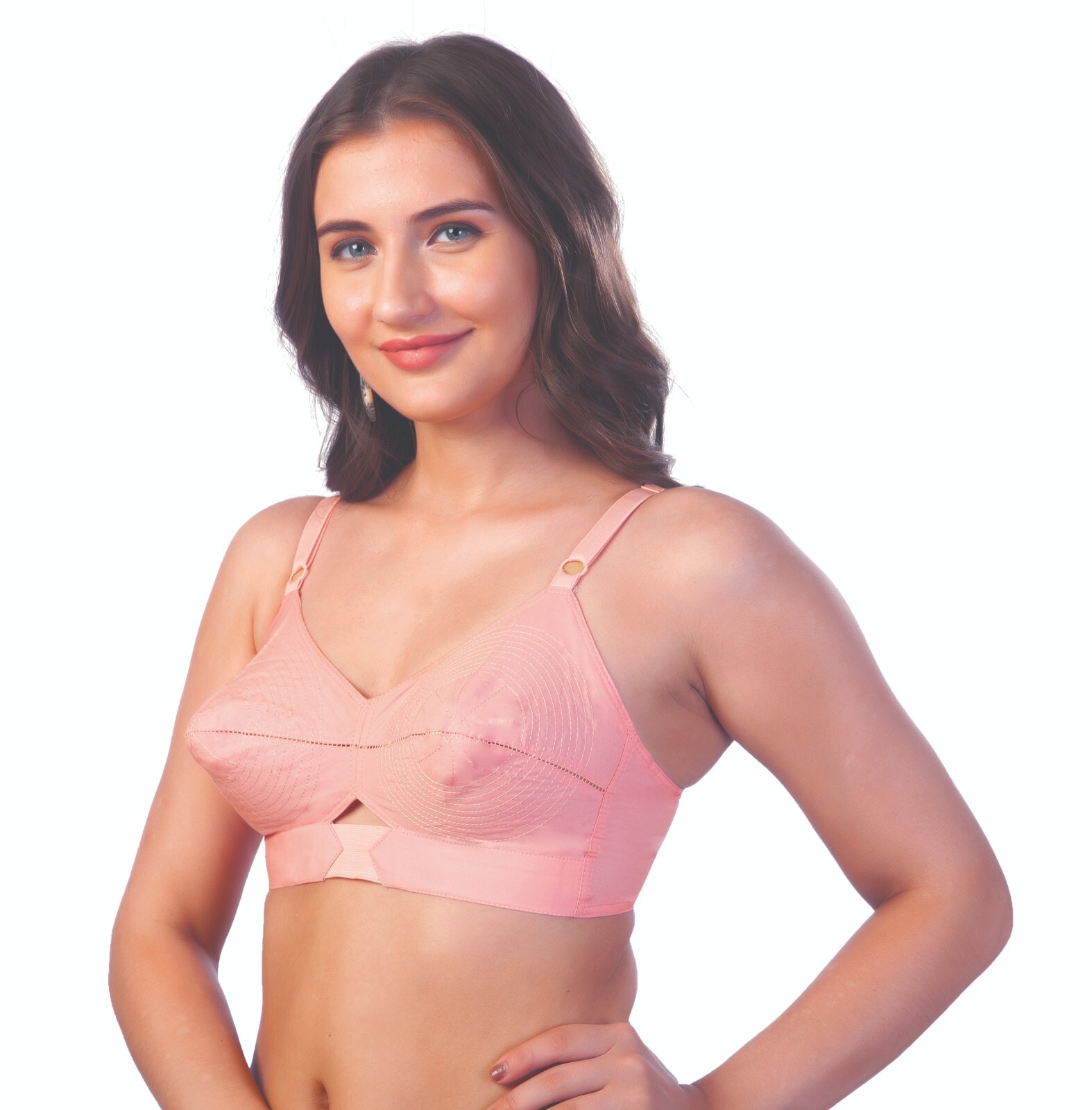 Padded Bullet Bra Organic Cotton – Vintage Retro Bra (Plus Size Available)
