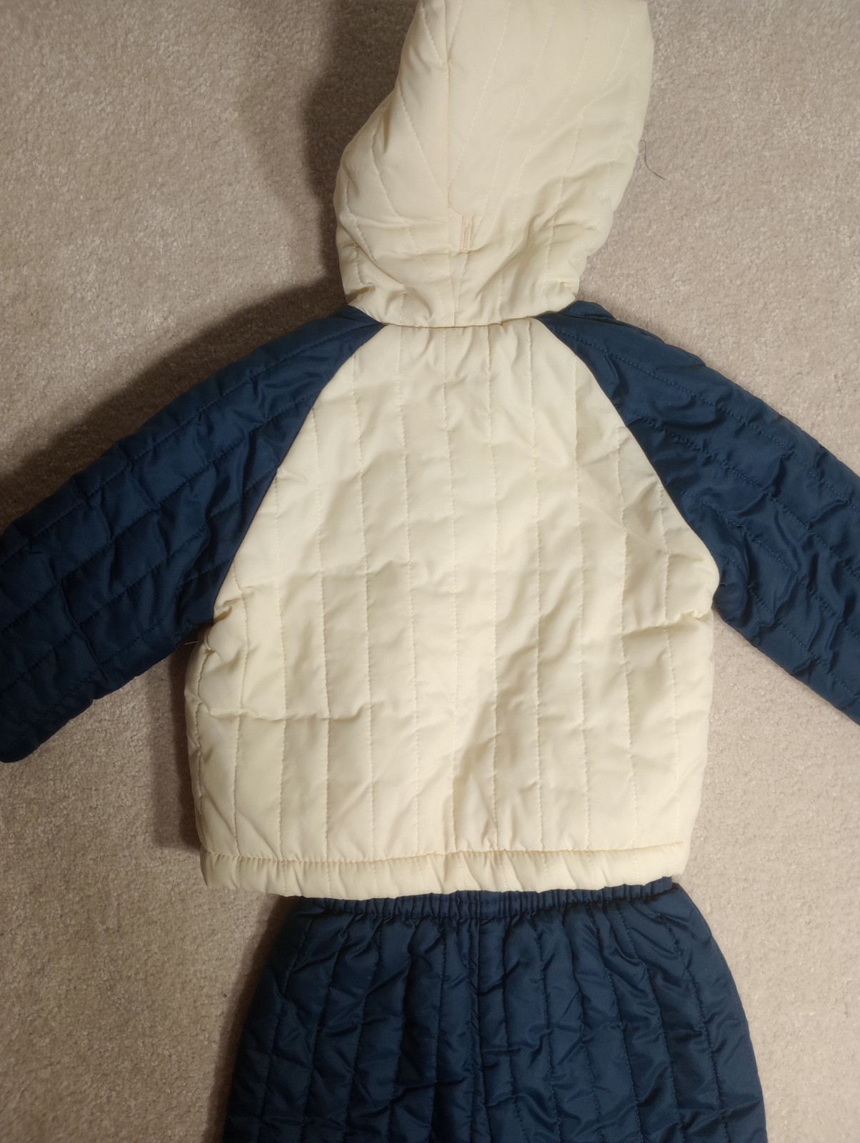 Vintage Baby Snow Suit Wonderalls Toddler Jacket Pants Booties Sno-Set 15-20 lb