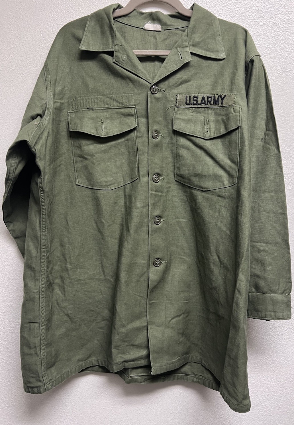 Vintage US Army OG-107 Fatigue Shirt