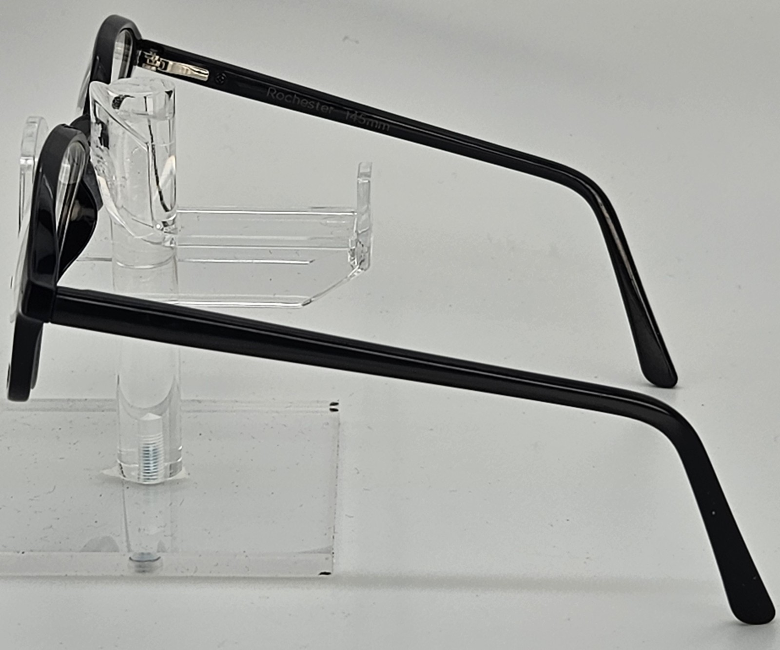 Rochester Men Eyeglasses Frame Black Glasses 52[]20 145mm Vintage Eyewear A3