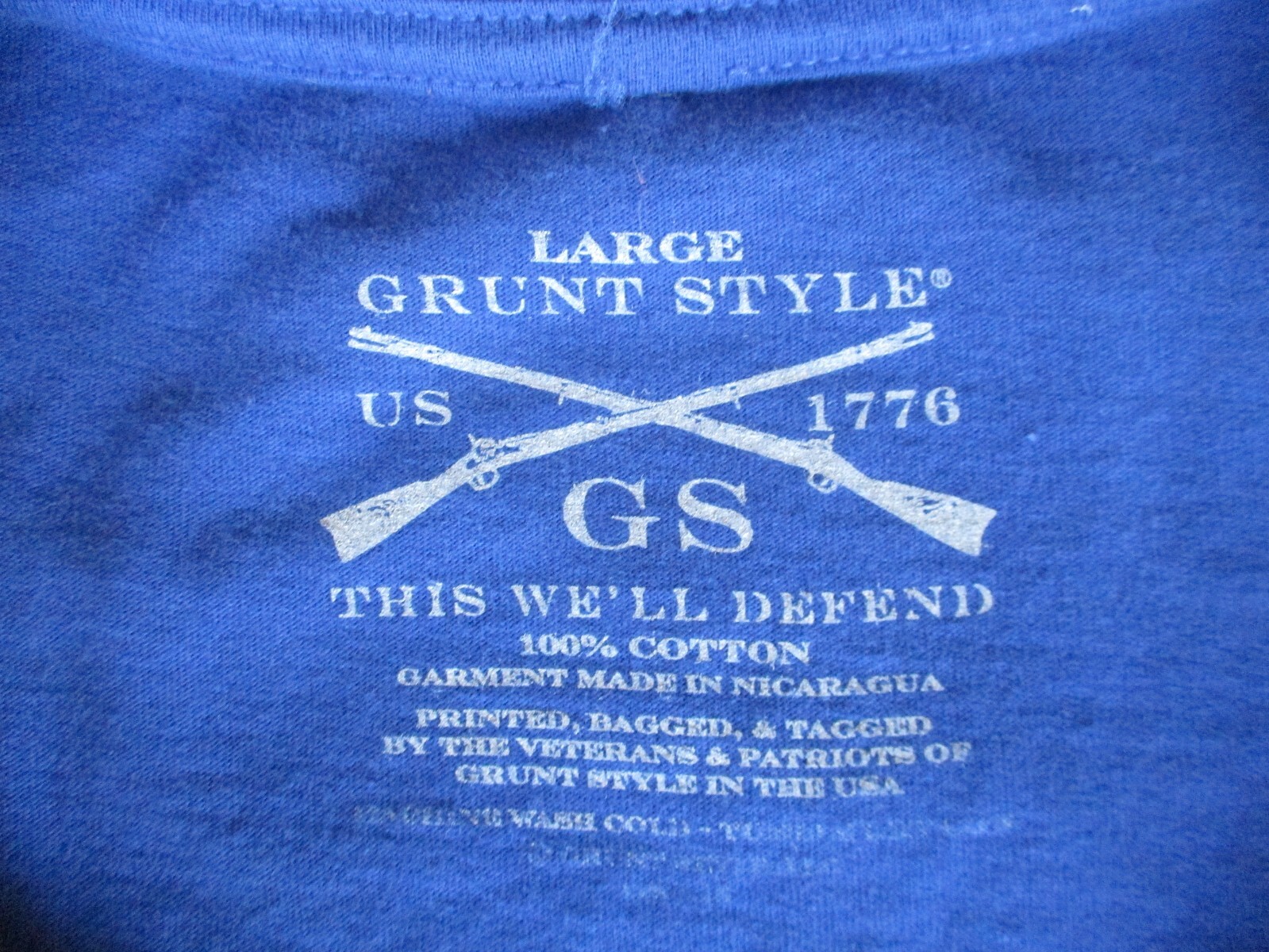 GRUNT STYLE, Messy Buns & Guns, Women’s T Shirt, Large