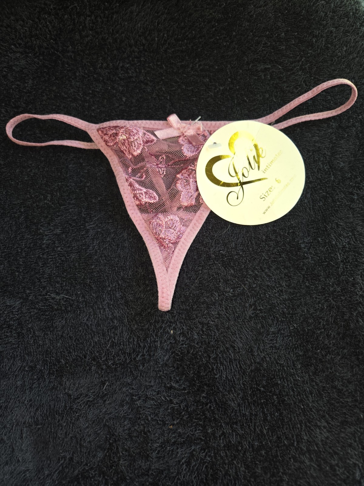 NWT Vintage Mauve Butterfly Jolie Intimates Medium 6