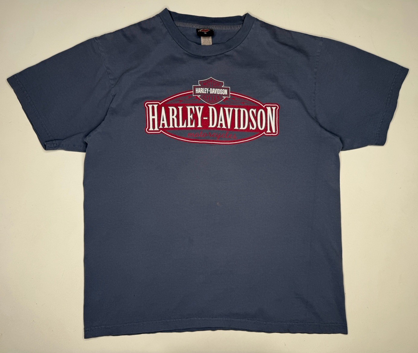 Vintage Harley Davidson Y2K Nags Head NC Double Sided Holoubek T-Shirt XL