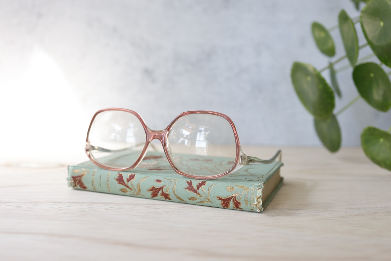 Vintage eyeglass 1970s Made In USA NOS new old stock two toned
