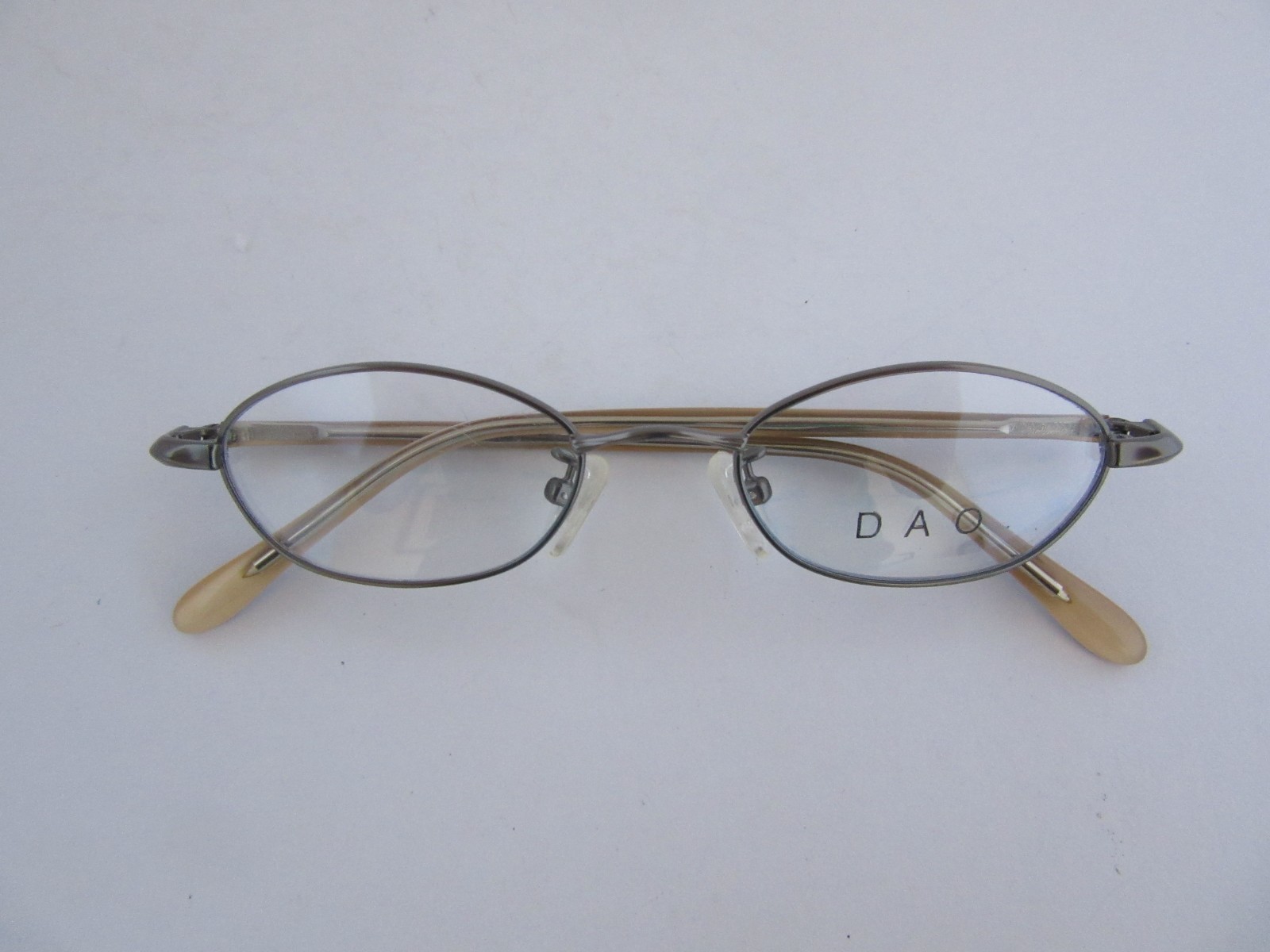 Lot of 6 Vintage Dao Women’s Small Metal with Plastic Eyeglasses Frames NOS
