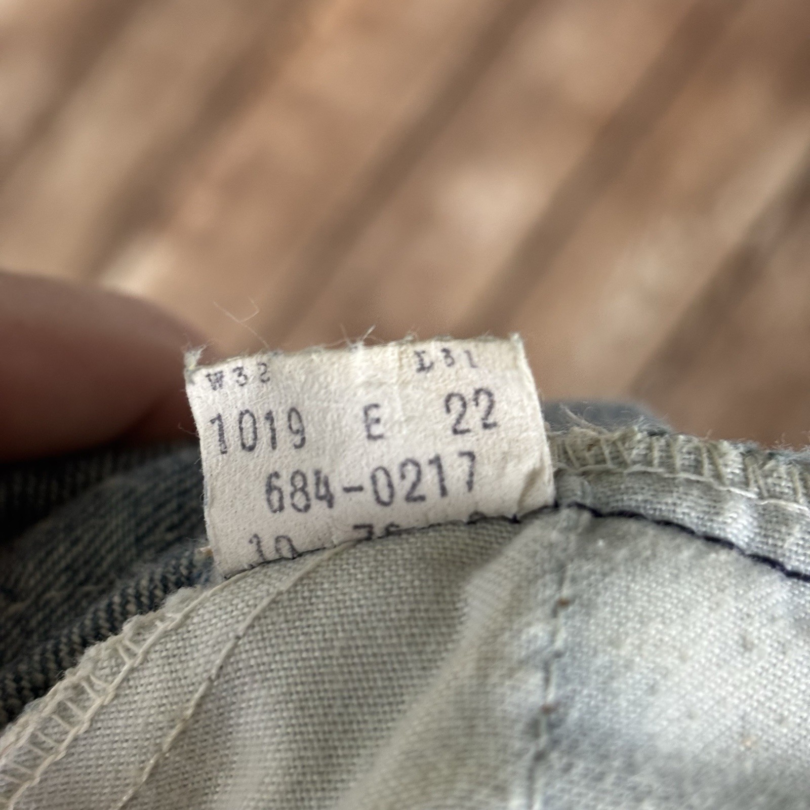 Vintage Levi’s Orange Tab Bell Bottom Jeans 684-0217 USA