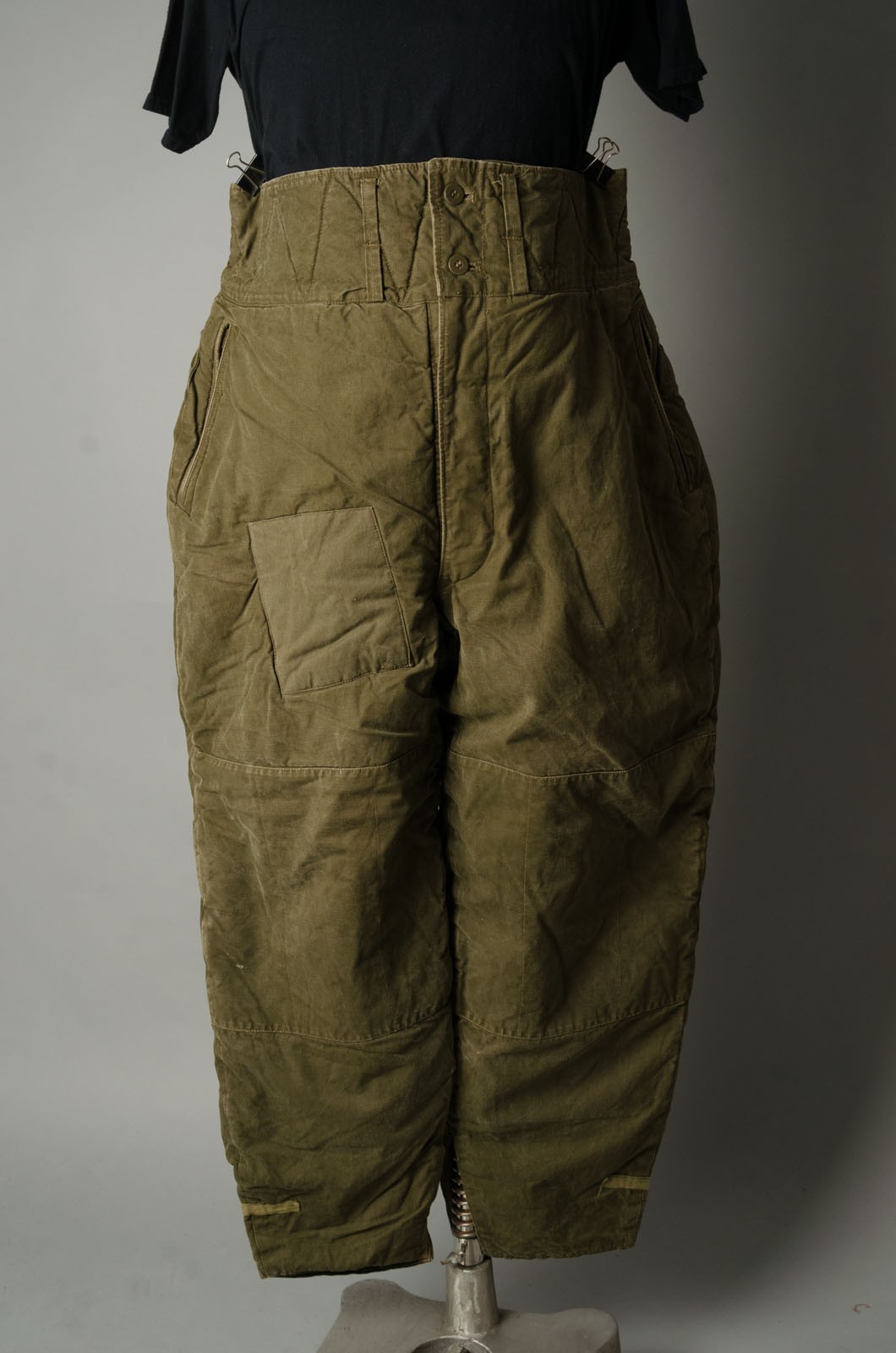 VTG 70 80s Czechoslovakia Army Military Winter Trousers Pants