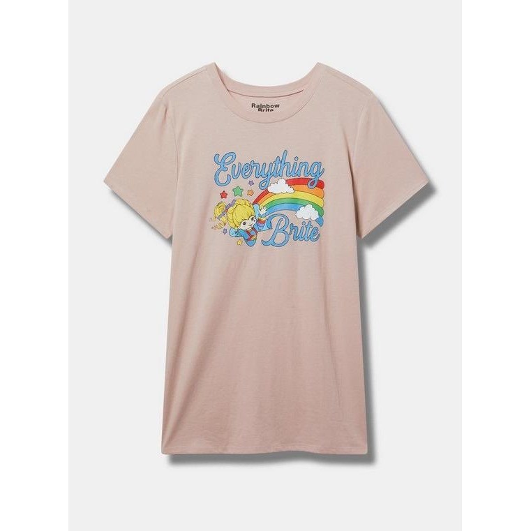 NWT Rainbow Brite Classic Cotton Crew Tee 2X