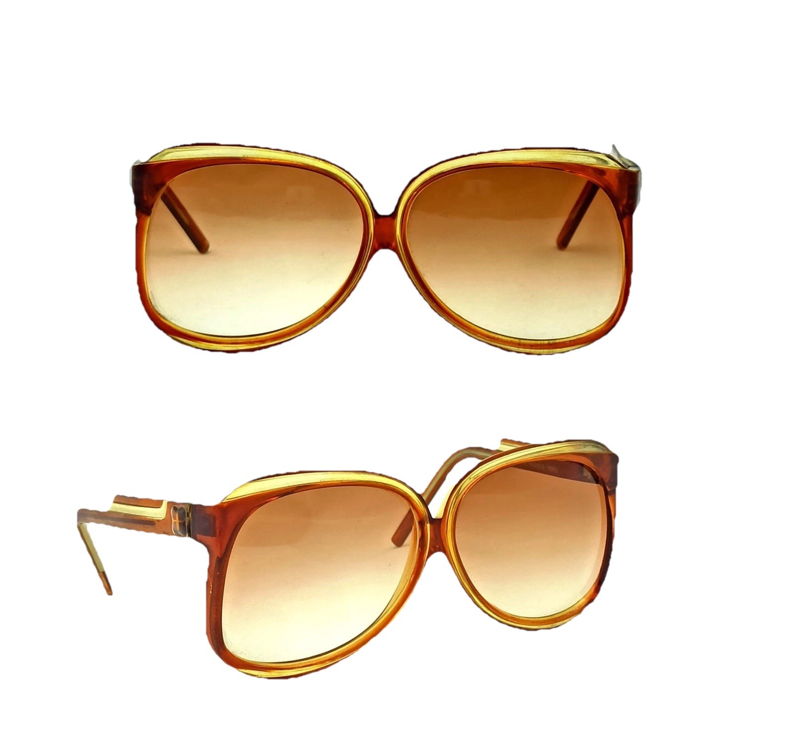 CUTE OVERSIZE SUNGLASSES VINTAGE BALENCIAGA PARIS 7965 1990S FRANCE MADE