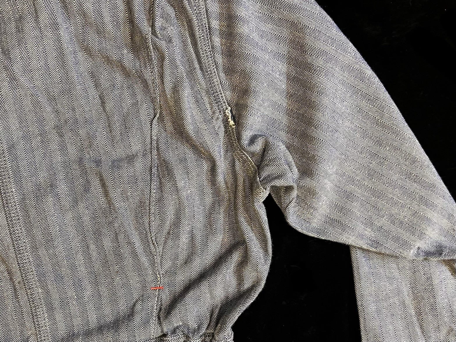 Vintage 60s Dead Stock NOS Big Mac Penney’s Sanforized Denim Coveralls 38R