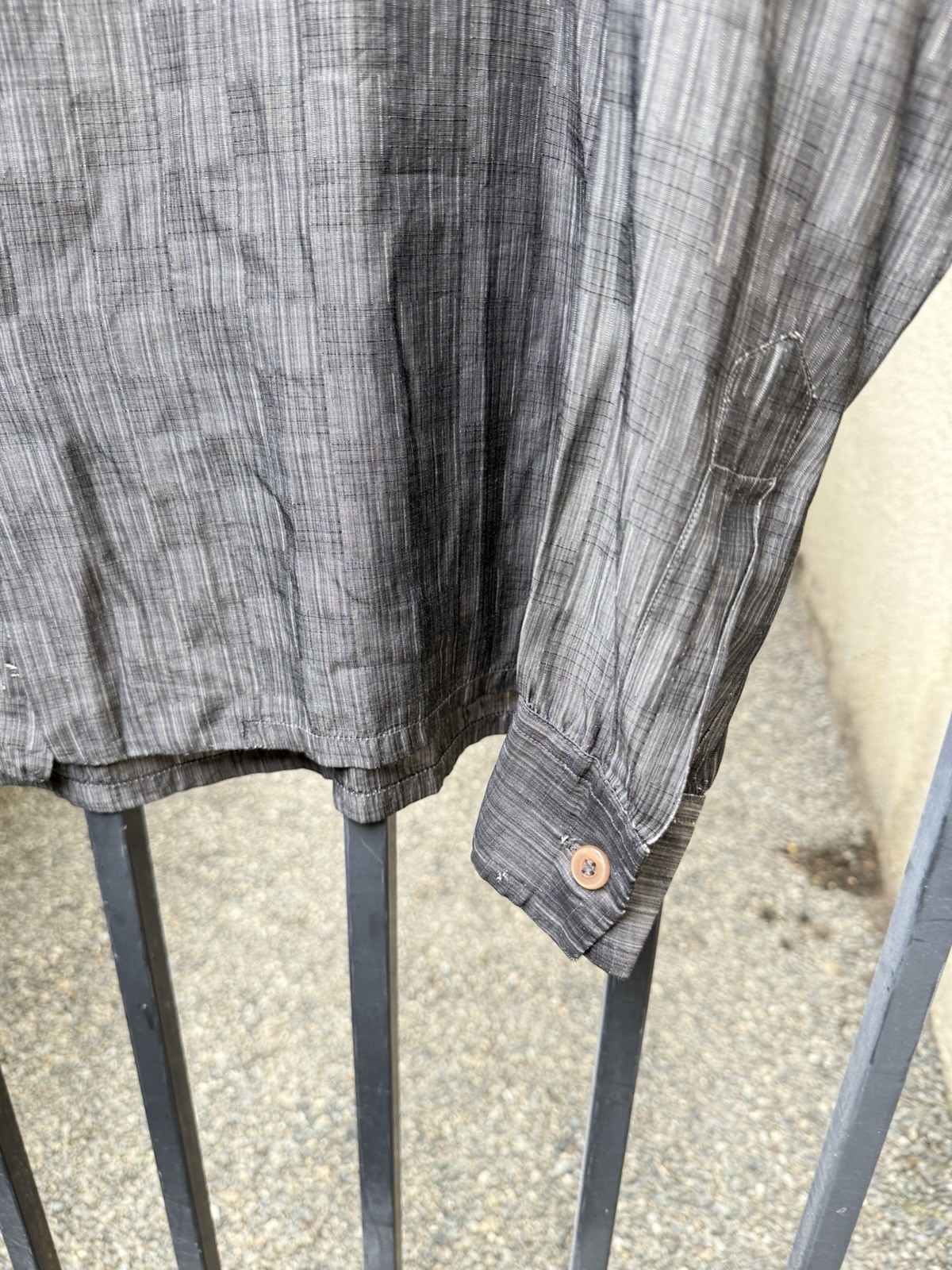 Unique 1960s boxy loop Shirt Chrome Spun button up Rockabilly Checkerboard