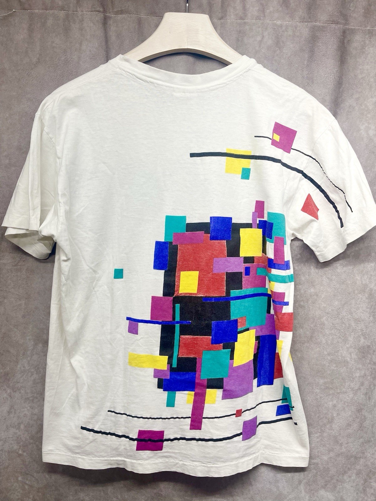 VINTAGE 1994 YES TALK PETER MAX WORLD TOUR BAND T-SHIRT L
