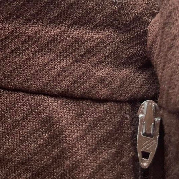 Vintage brown flared wide leg trouser pants 32″ waist