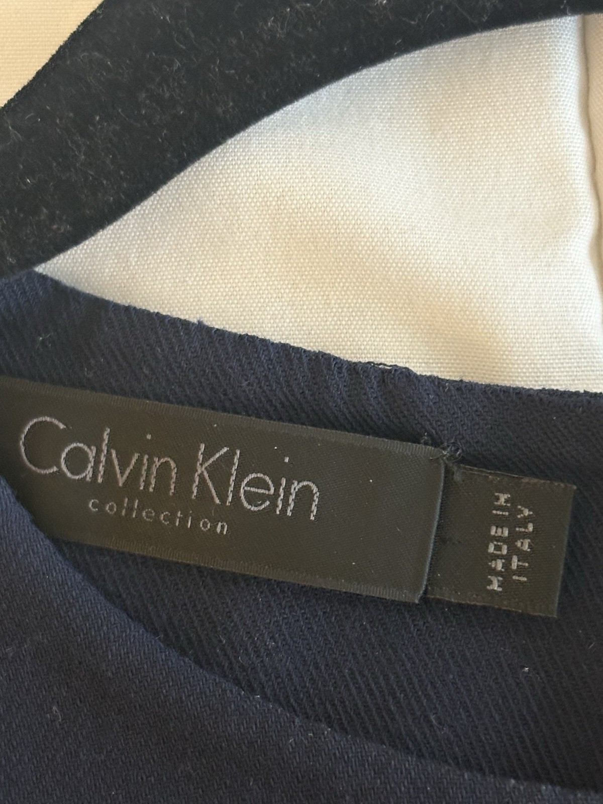 VINTAGE 90s CALVIN KLEIN COLLECTION ITALY 2 PIECE DRESS/JACKET MINIMALISM CBK