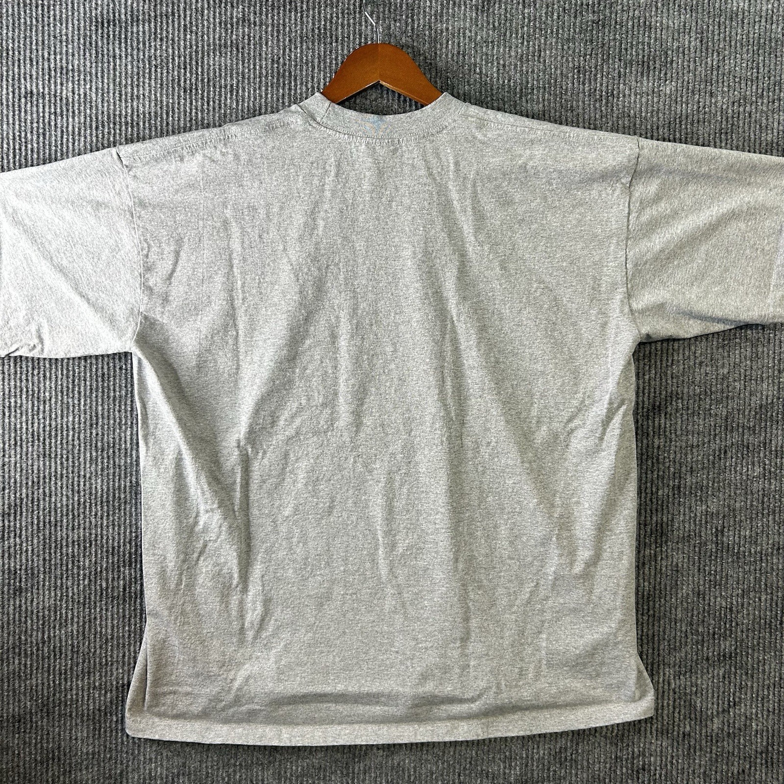 Vintage T Shirt Men’s 2XL Blank Pro Club Gray Blank Heavyweight Made In USA