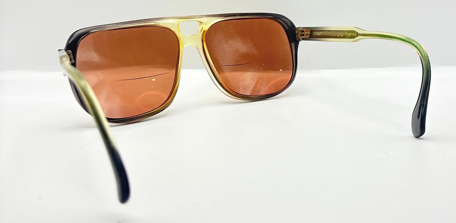 Vintage Rodenstock Norma Pink Translucent Oval Sunglasses FRAMES ONLY