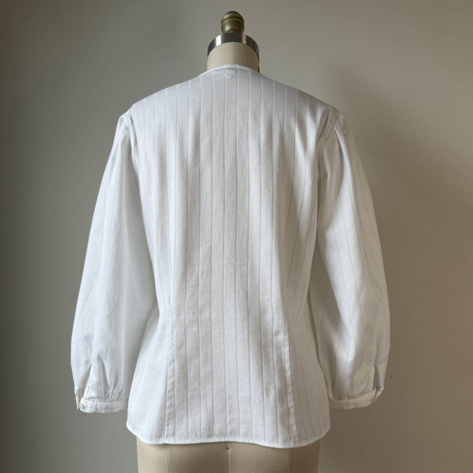 Vintage 80s Perry Ellis Collection Cotton Shirt S