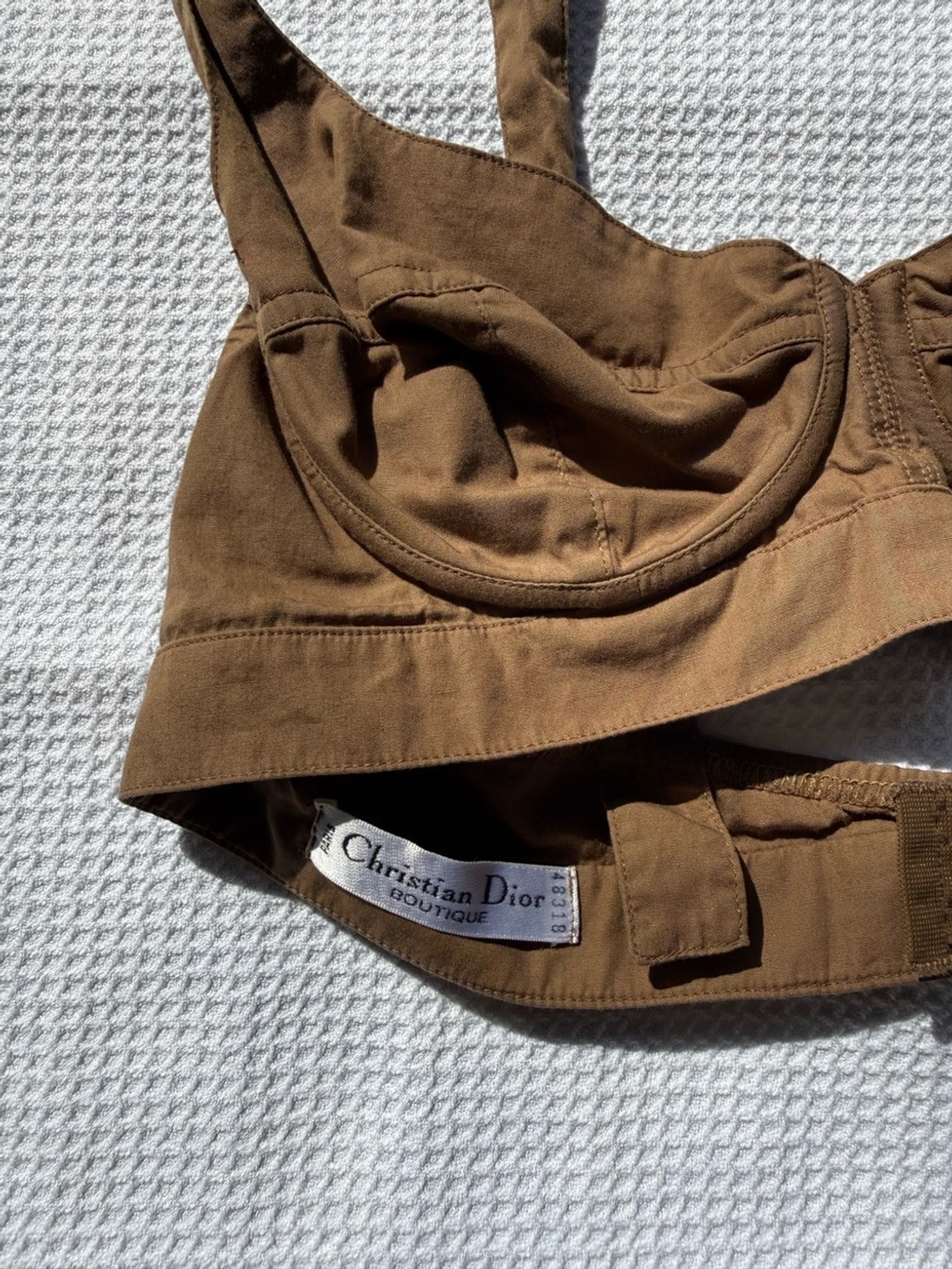 Vintage Dior Bralette top Galliano era