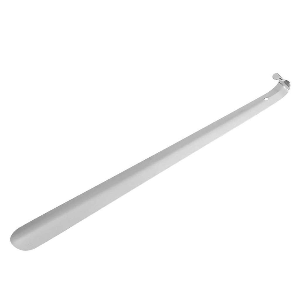 4 Sizes Extra Long Handle Shoe Horn Stainless Steel Handled Metal Shoehorn Horns