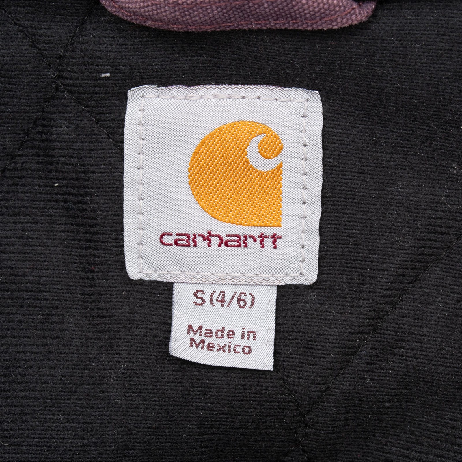 VINTAGE CARHARTT DEEP PLUM WJ130DPM ACTIVE JACKET 2018 SIZE WOMAN SMALL