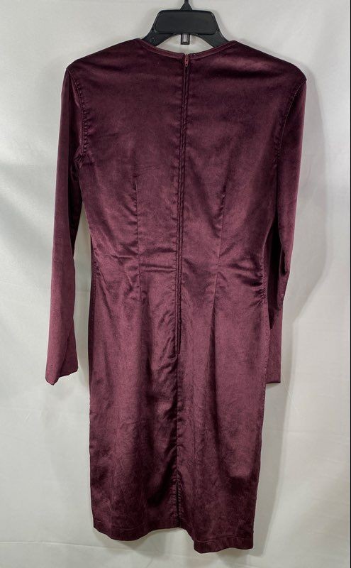 Vintage 90s Moschino Jeans Women’s Purple Velvet Square Neck Dress Size 10