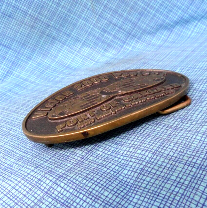 Port Of Oakland Vision 2000 Project Belt Buckle # California Seaport 2001.NOX606
