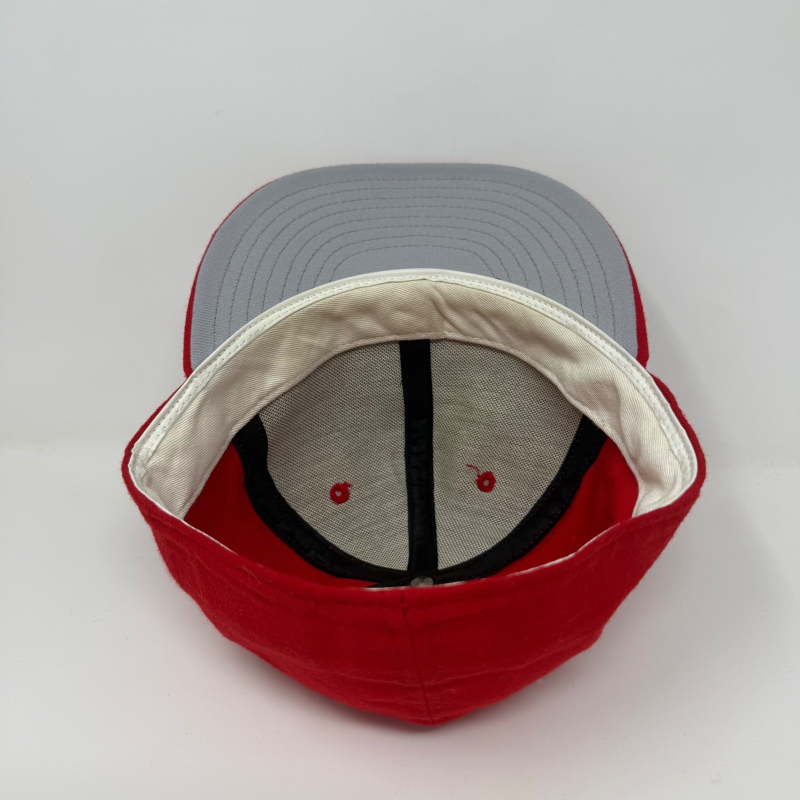 Vtg New Era St Louis Cardinals Hat Red Fitted 7 3/8 MLB Pro Model Made in USA