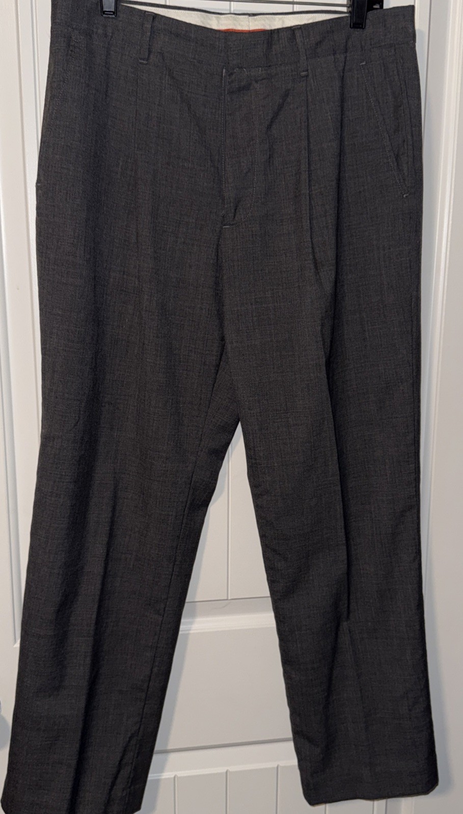 Vintage Y2K Michael Kors Men’s Gray Pleated Dress Pants Sz 33/30 Business Casual