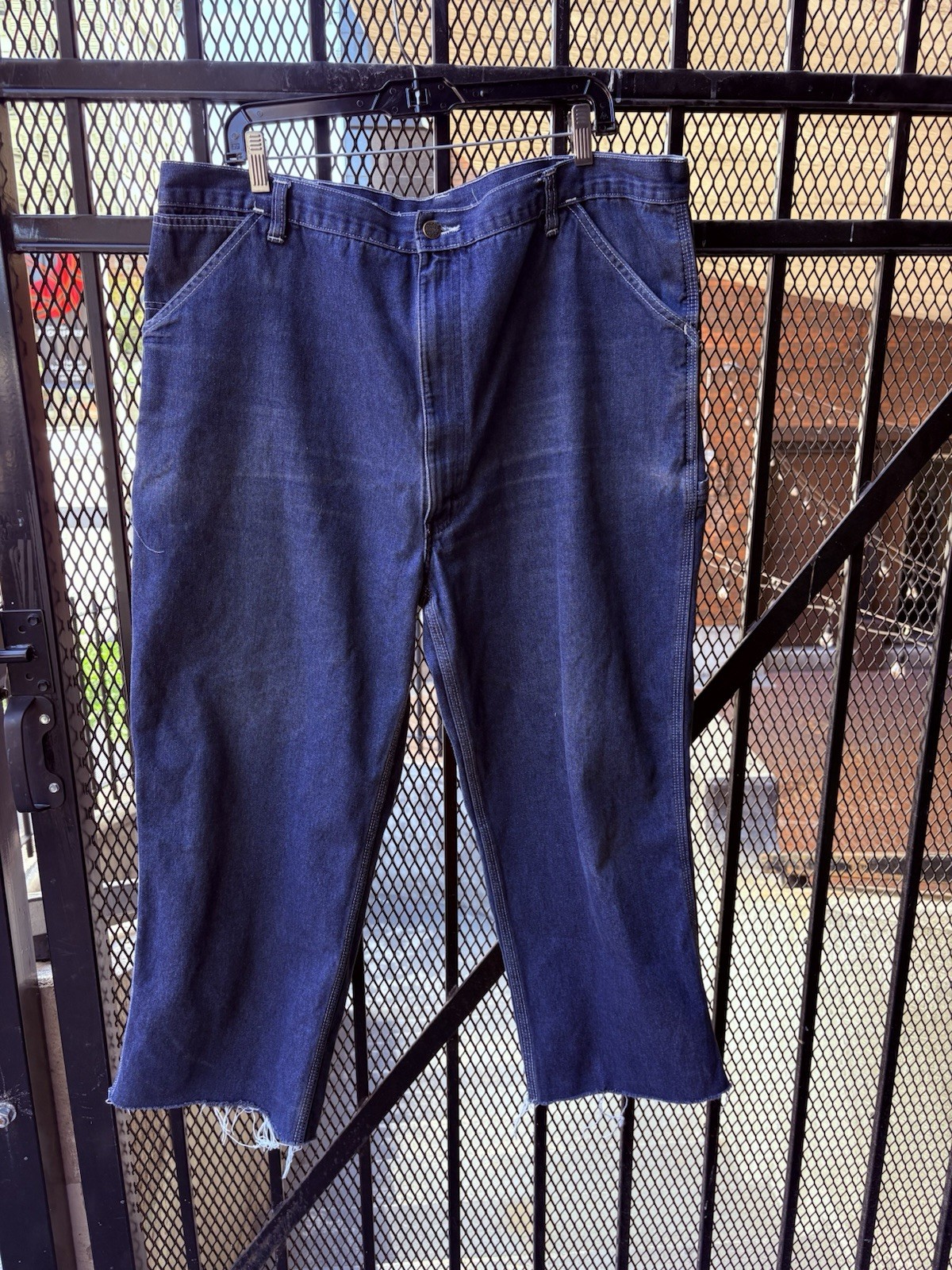 Vintage Roebucks Denim Carpenter Pants – perfectly worn in just for you! 🪚🪛🔨