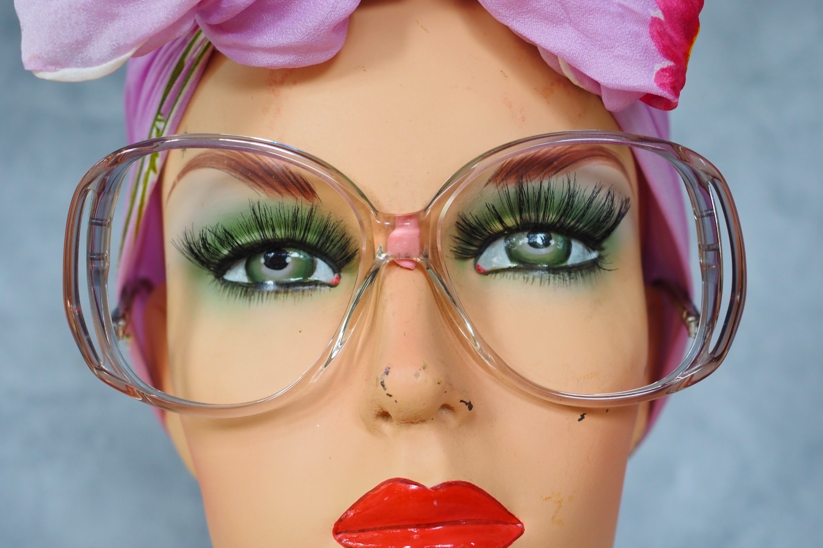 Vintage 1970s Eyeglasses NOS by Versailles USA Multicolor Grandma Retro Festival