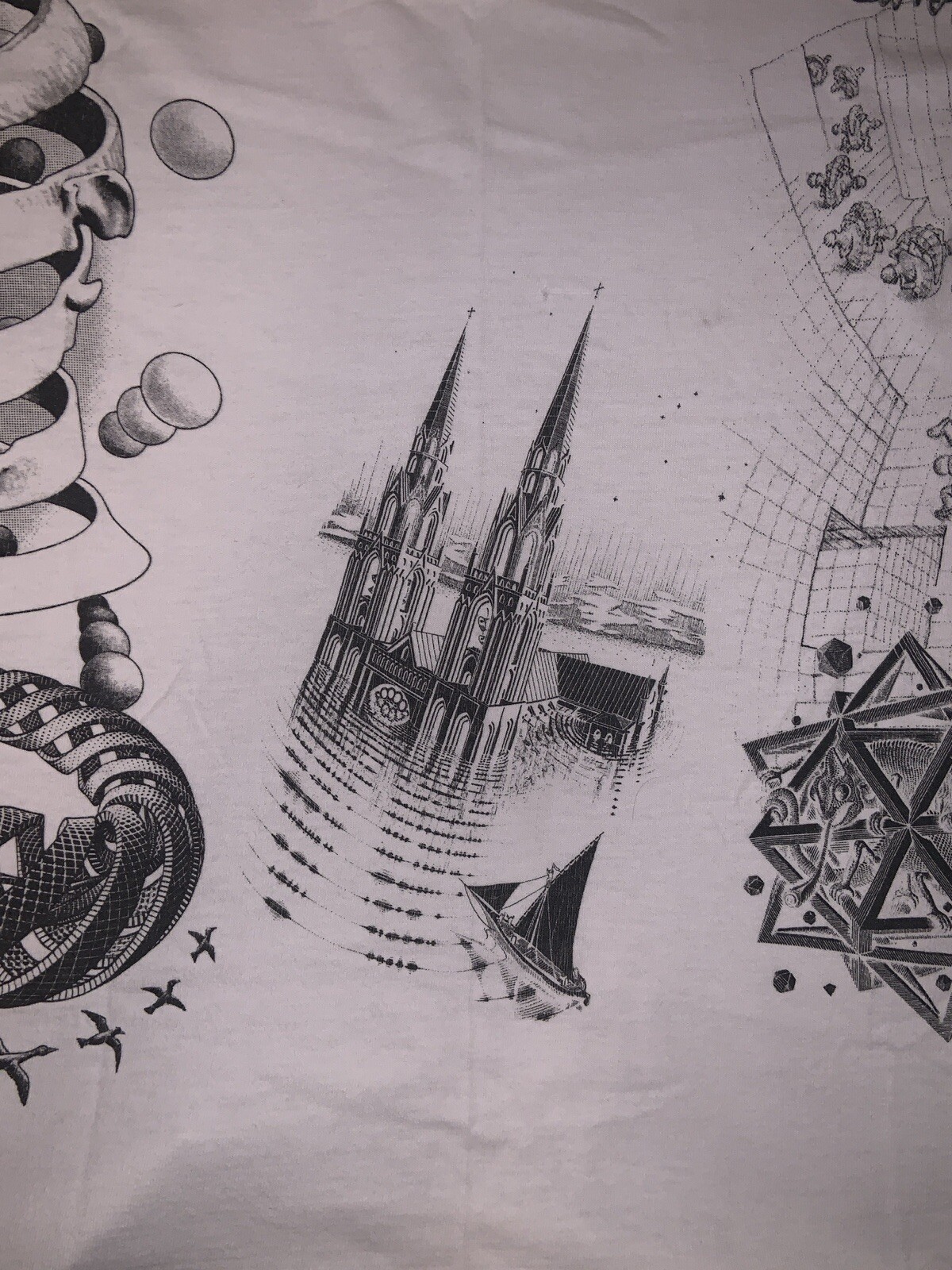 Vintage 91’ AOP M.C. Escher “Father of modern tessellations”