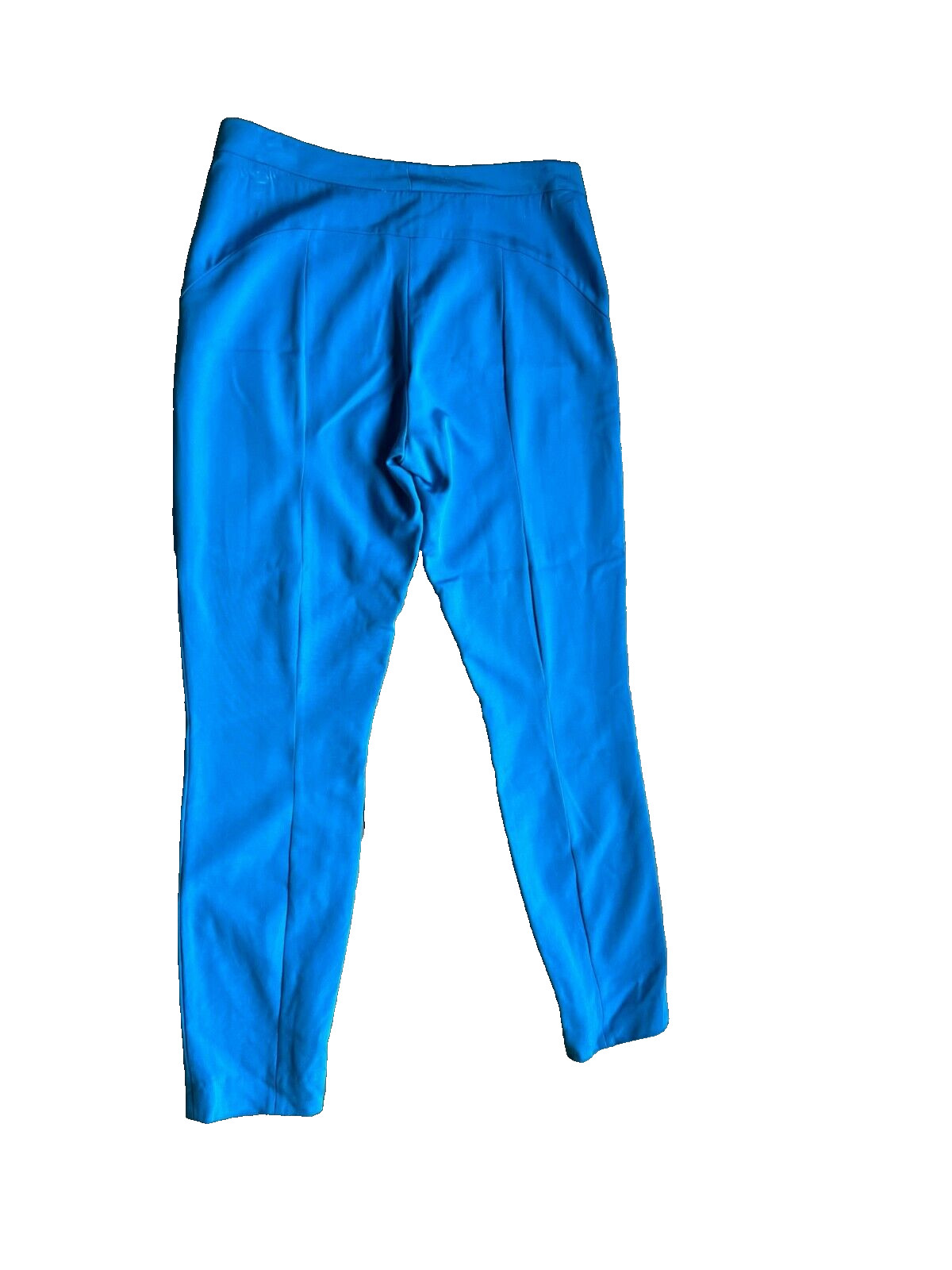Versace Collection Trousers Turquoise Slim Fit Y2K Summer Designer IT44 DE 38/40
