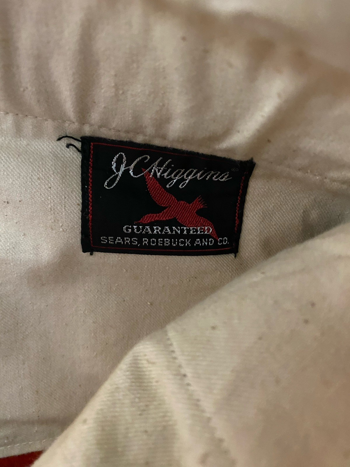 Vintage Sears Wool Hunting Pant 36×32 Jc Higgins Plaid Check Red Knickerbocker
