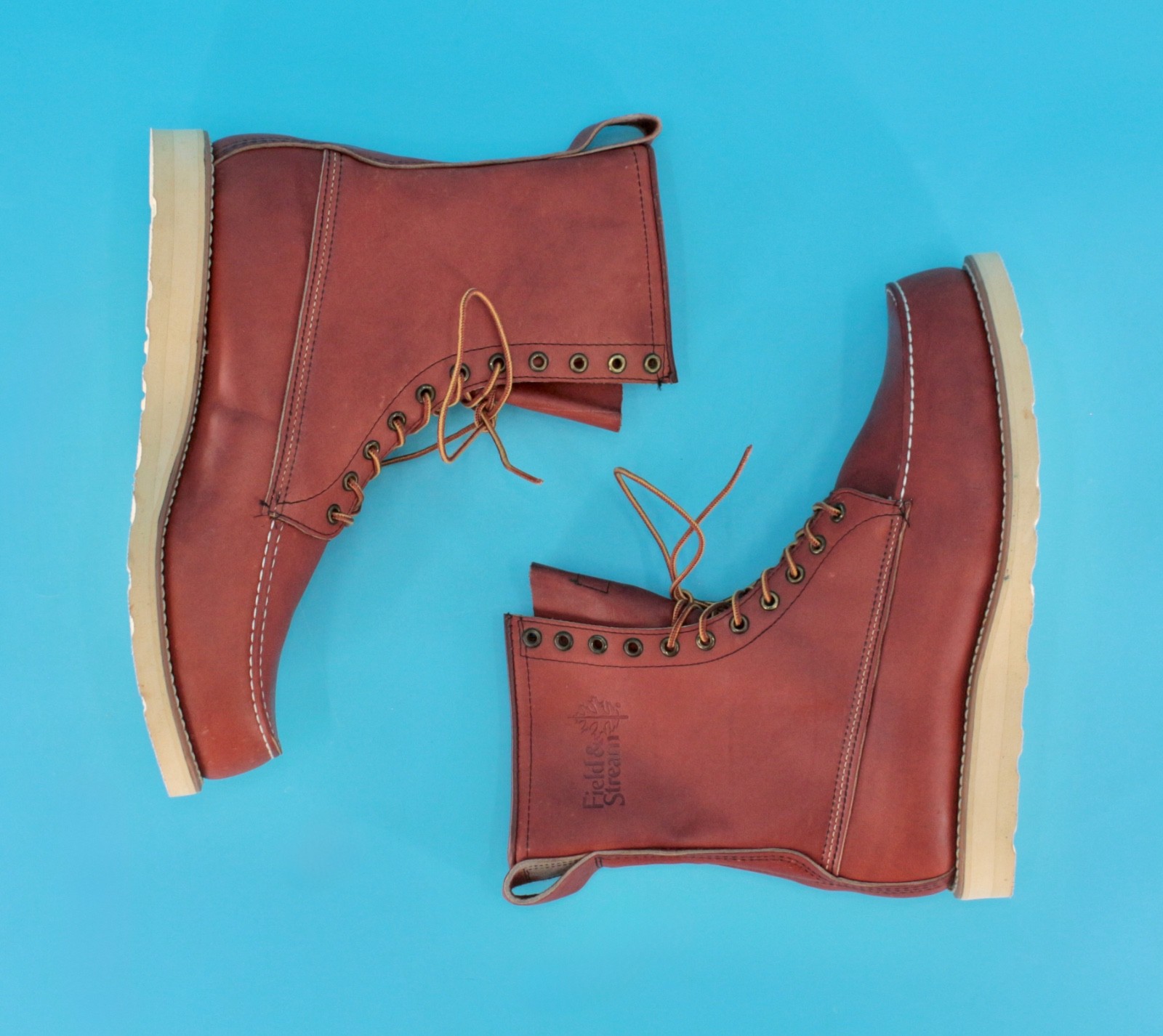 Men’s VTG 70s Crepe Sole Mason Hunting Boots Sz 13 E 1970s Outdoor Work