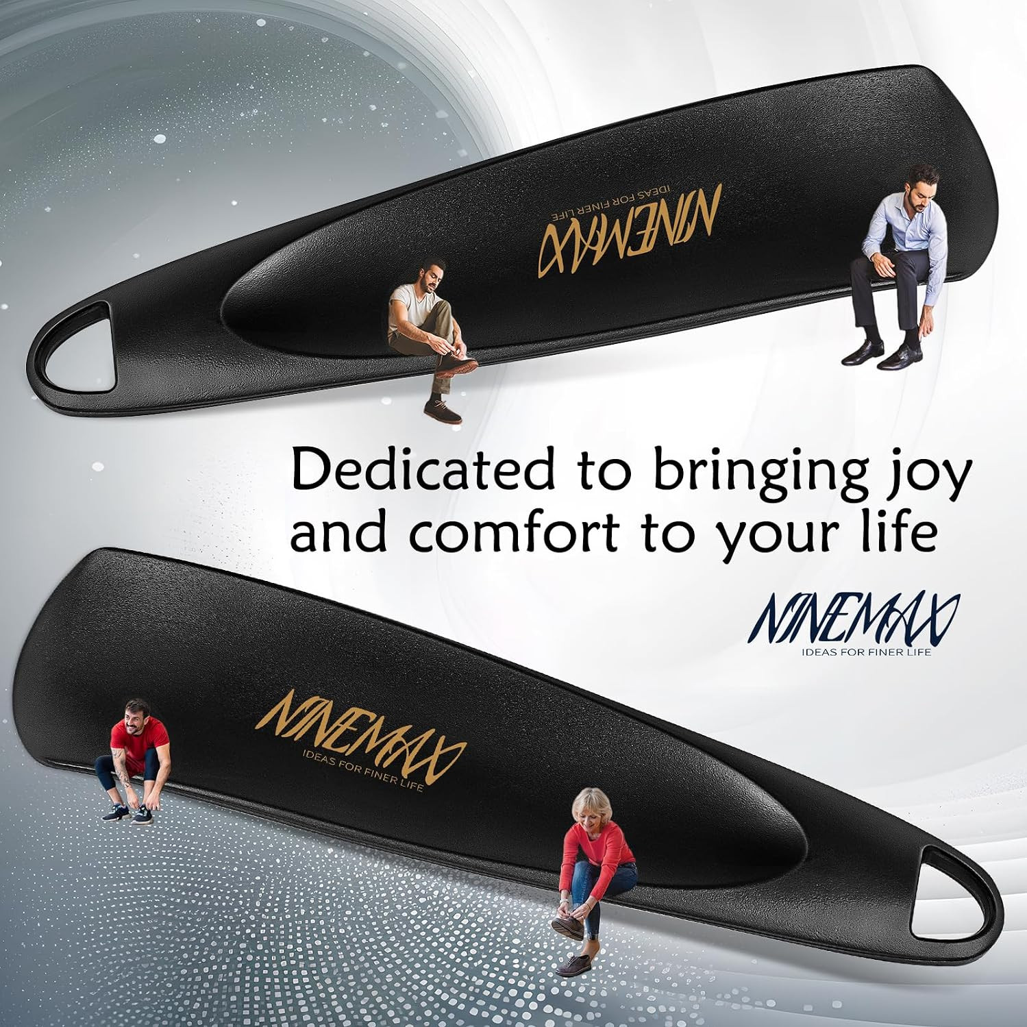 Plastic Shoe Horn 7.5 Inch, Travel Shoehorn Small Short Portable for Men Women