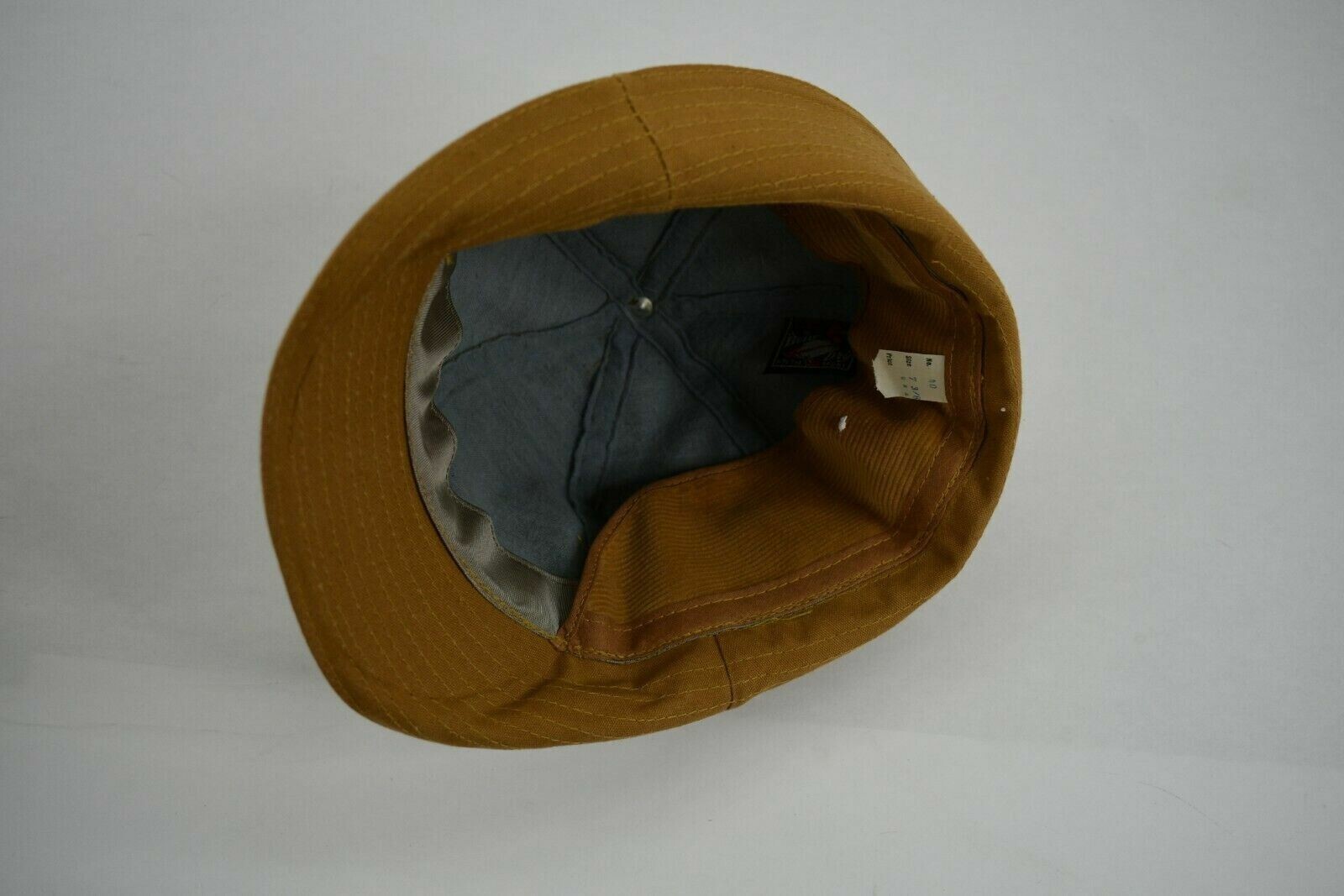 VTG Deadstock 60s 70’s Antique Redhead Canvas Cord Hunting Bucket Duck Hat Sz 7