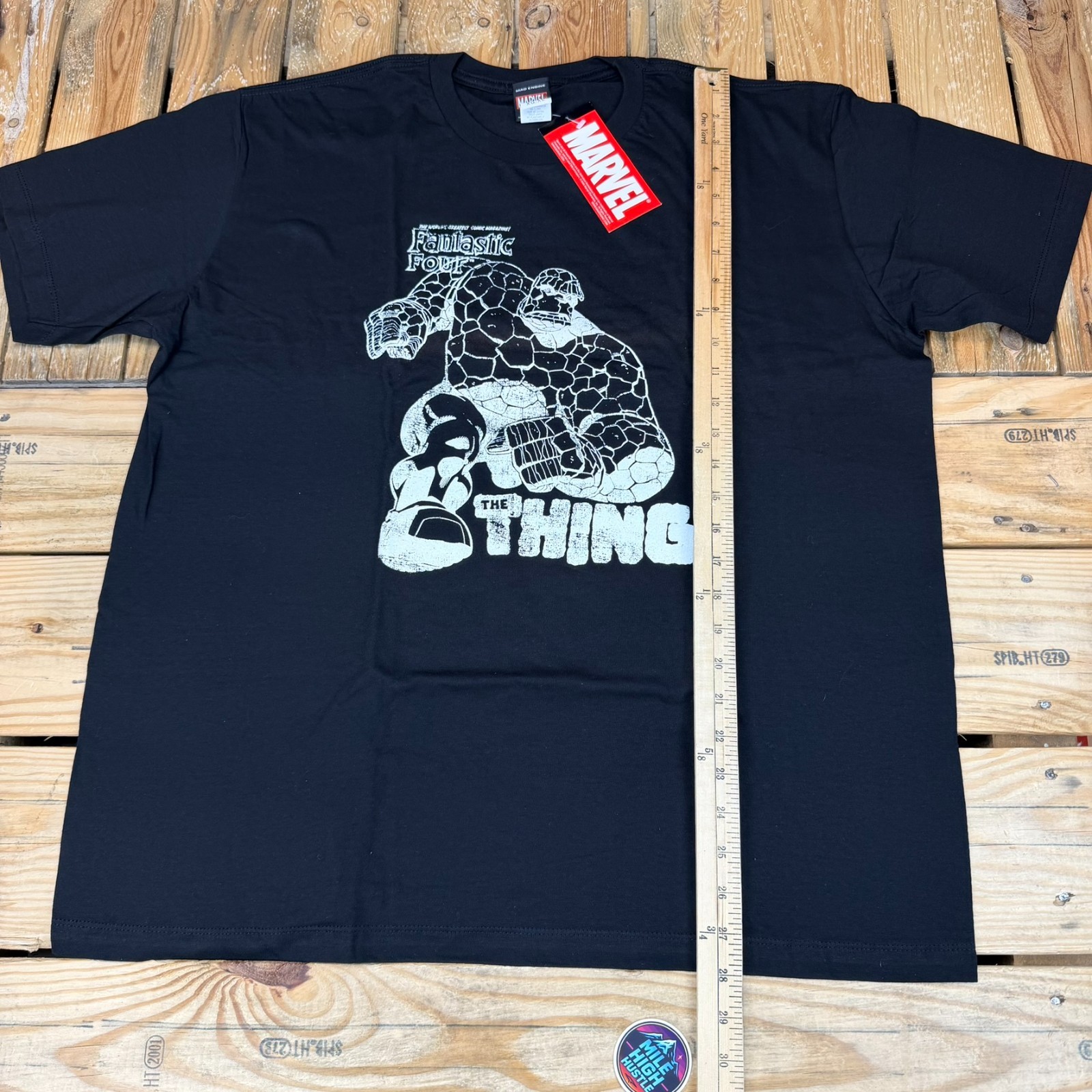 Marvel Fantastic Four The Thing 2005 T-Shirt Mens XL NOS Mad Engine New Tags