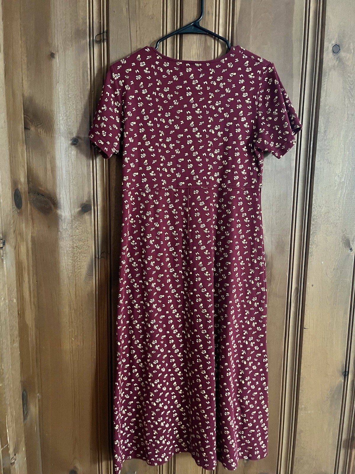 Vintage 90s Micro floral Dress FADS sz M