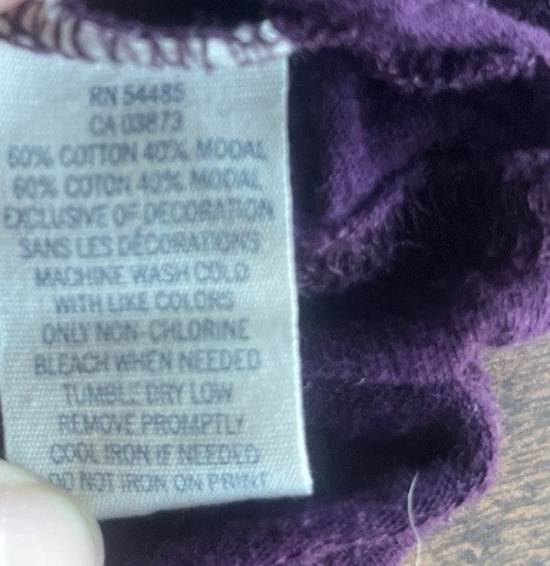 Vintage Y2K American Eagle Bella Swan Purple Babydoll Tie Back Henley Top Large