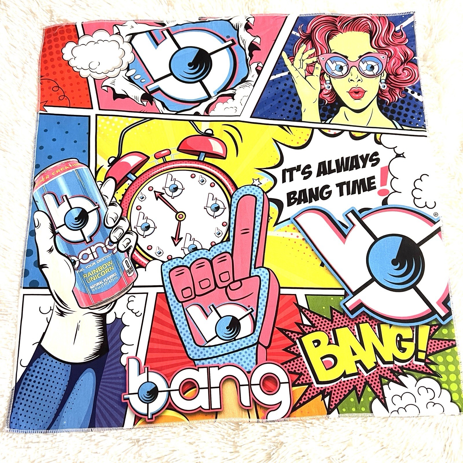 Bang Rainbow Unicorn Bandana Multicolor Unisex