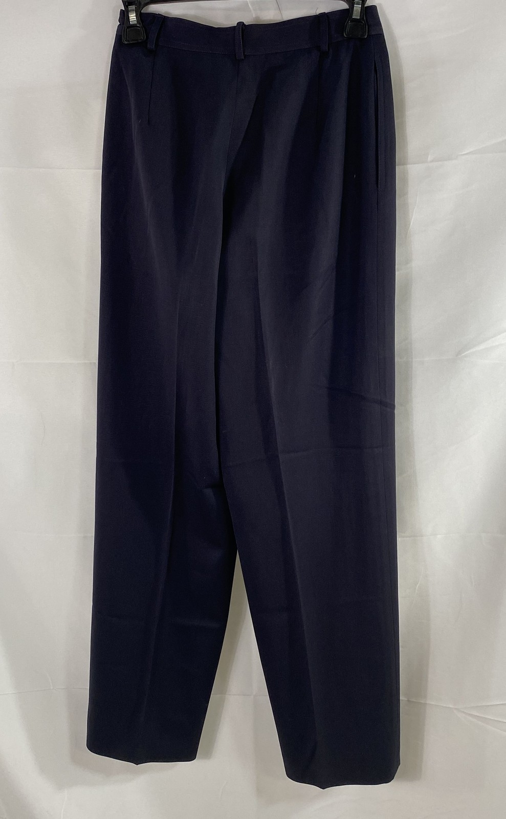 Vintage 90s Gucci Women’s Black Wool Dress Pants Made in Italy IT 38 Waist 26″