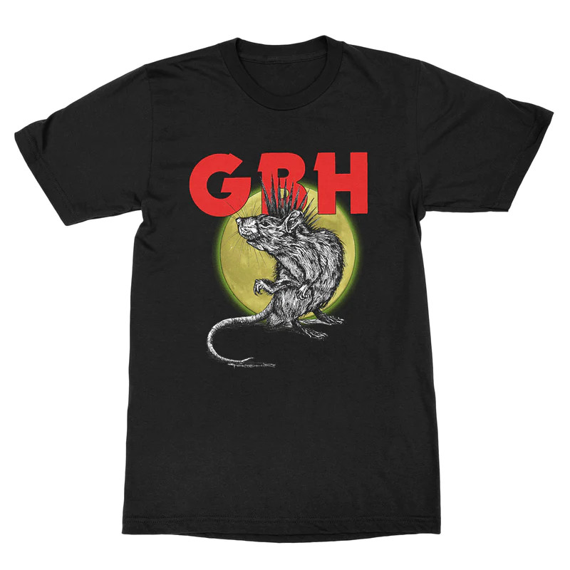 Rare GBH Band Cotton Gift For Fan Black All Size Unisex T-Shirt S3176
