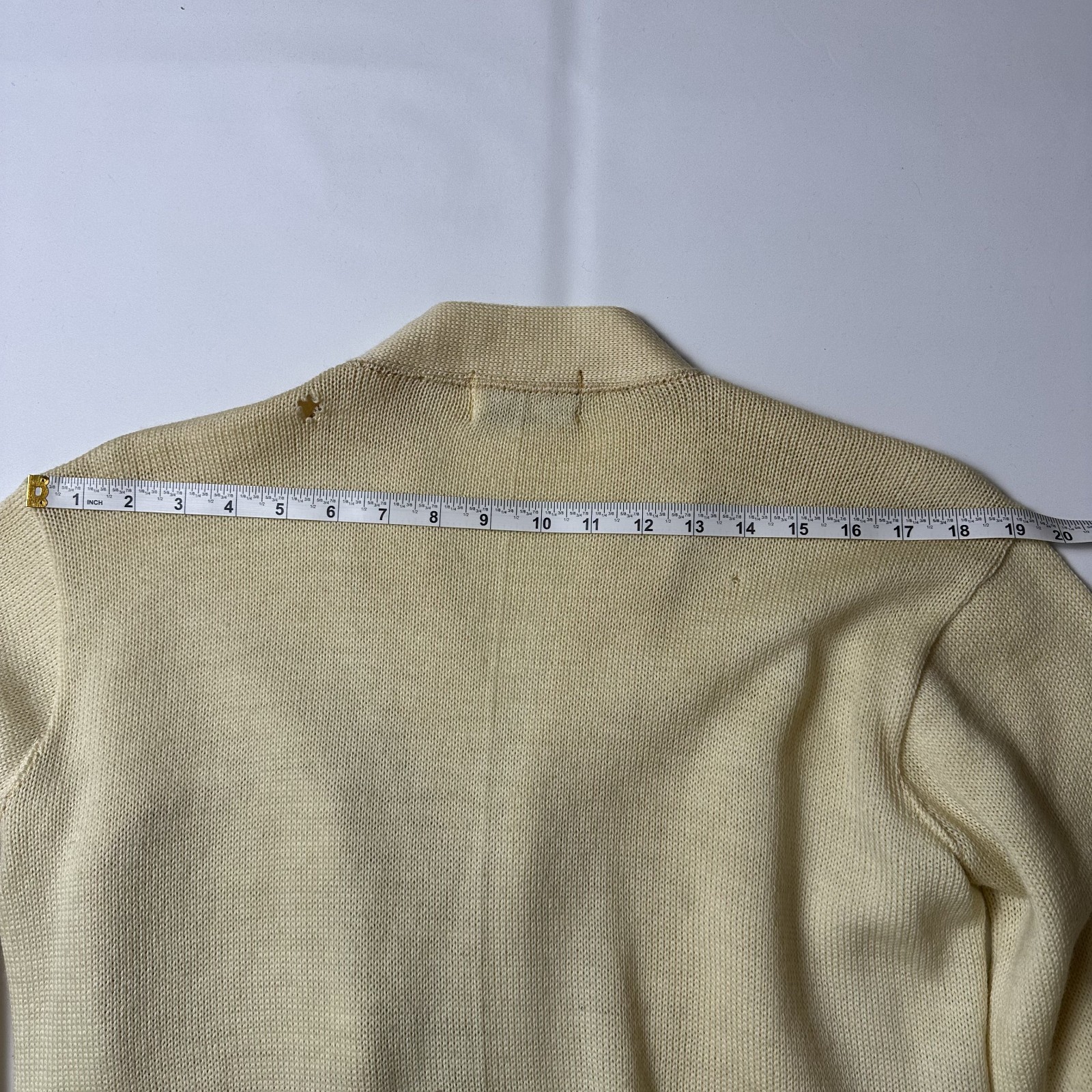VTG 60s New Era High School Wool Cardigan Sweater Chain Stitch Mens M 40 – Fair