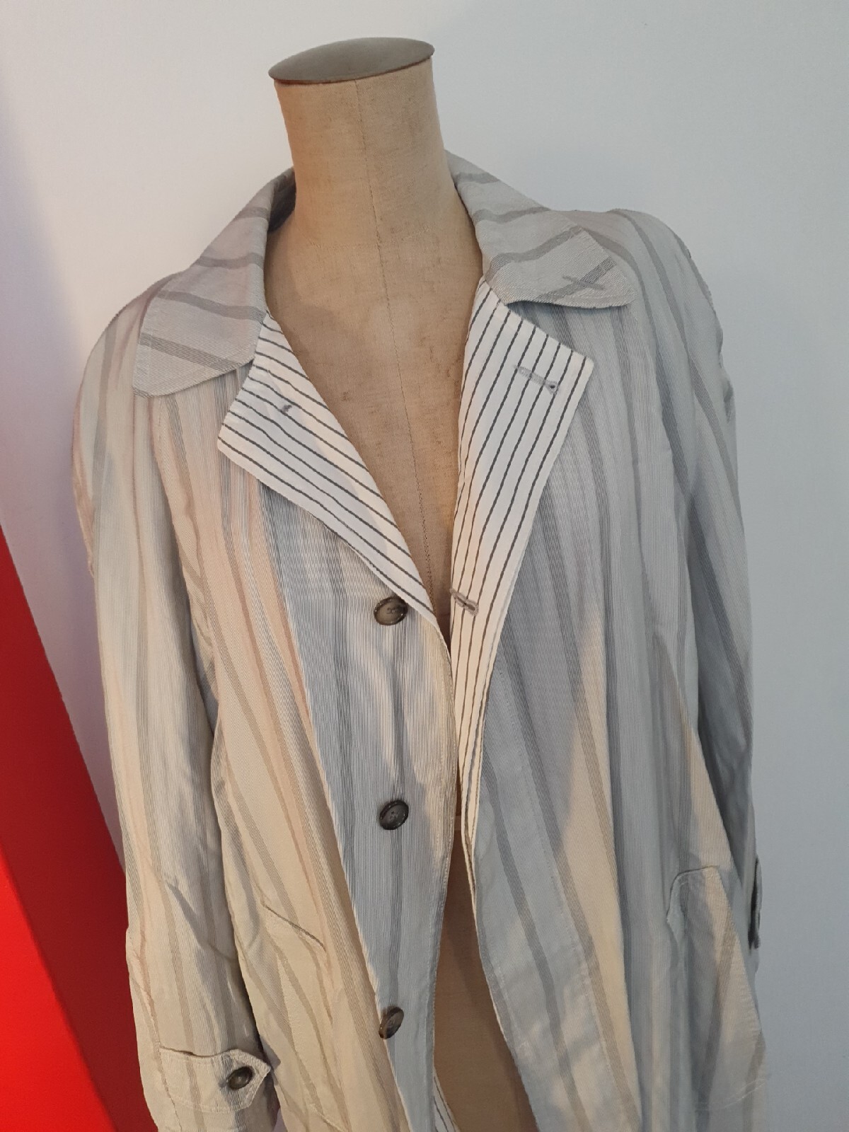 Vintage J. Francois Charles Per Piero Panchetti REVERSIBLE Coat Unisex Adults