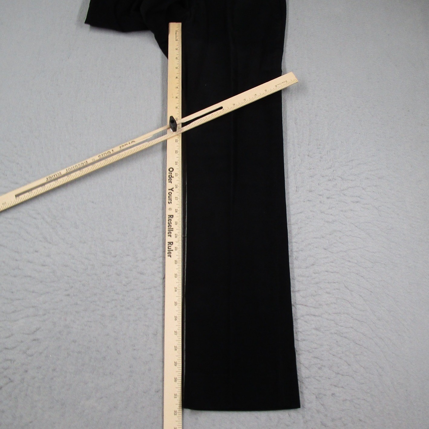 Lanvin Paris Suit Mens 48 R IT Black Corduroy Made in Italy 2 Piece Flat Front